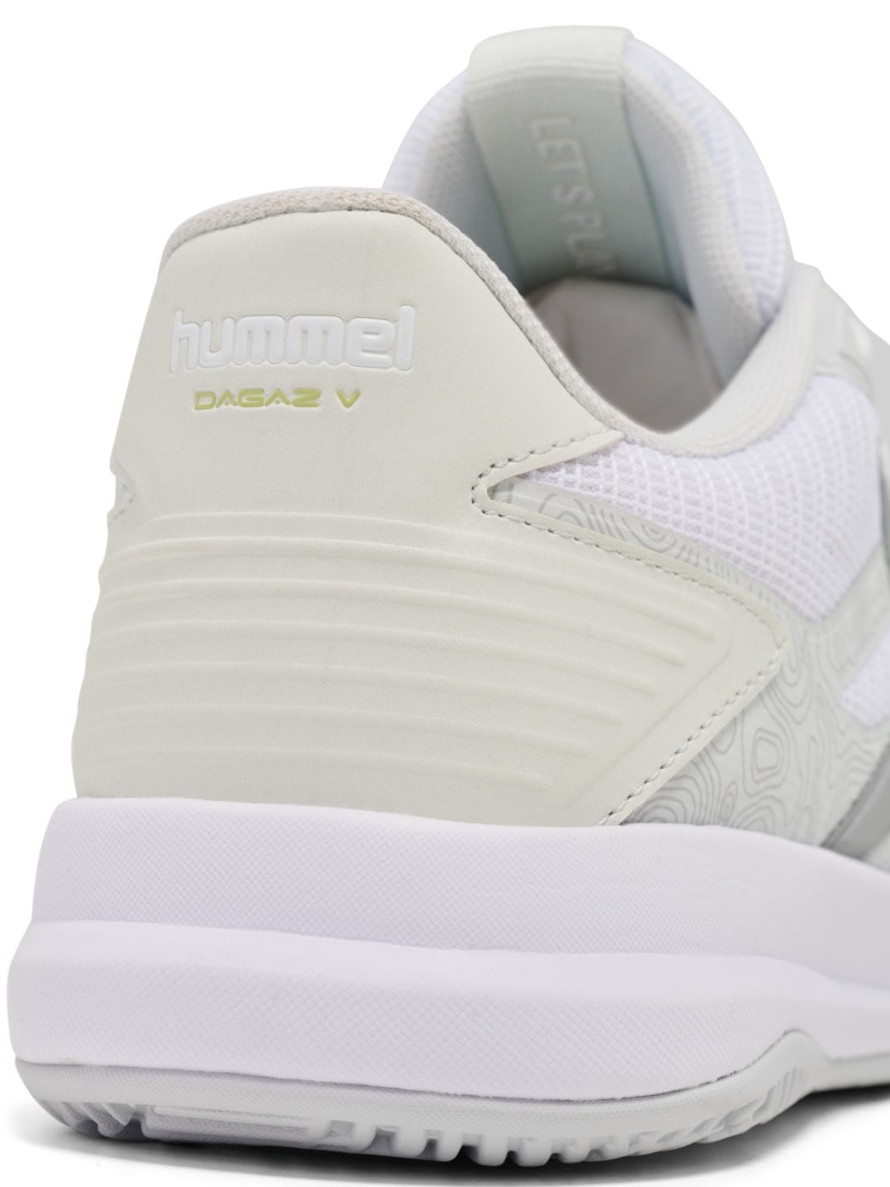 Hummel Dagaz V Handballschuh white/grey