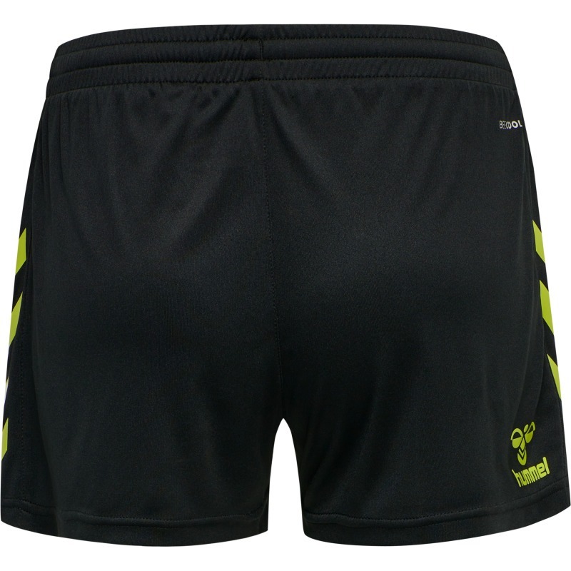 Hummel Hmlcore XK Poly Shorts Woman black/lime popsicle