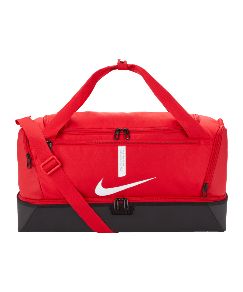 Nike Academy Team Tasche Medium mit Bodenfach rot