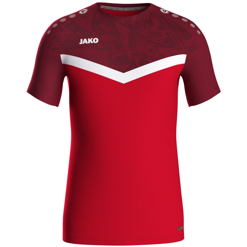 Jako Kinder T-Shirt Iconic rot/weinrot