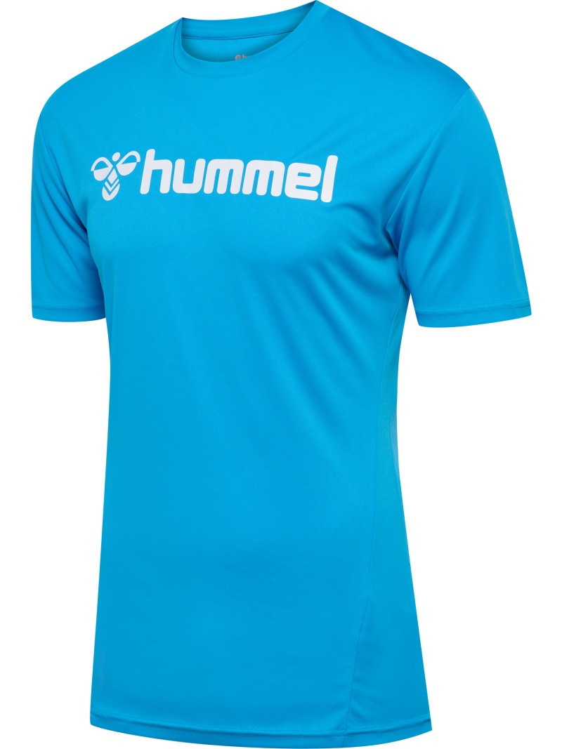 Hummel Hmllogo Jersey S/S diva blue