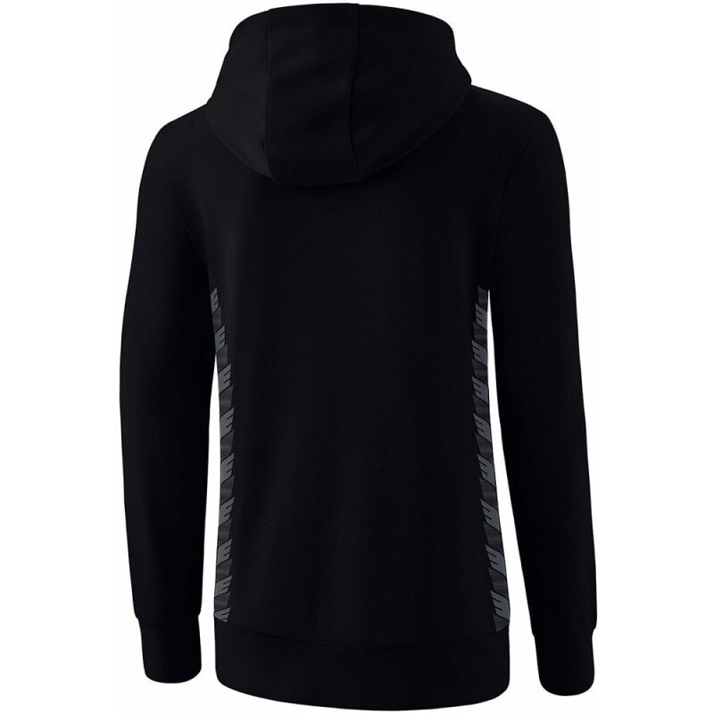 Erima Damen Kapuzensweat Essential Team schwarz-grau