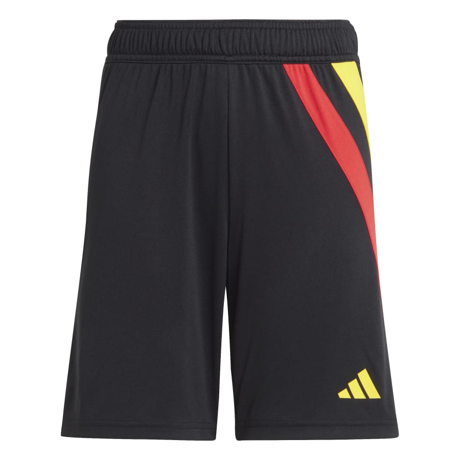 adidas Kinder Short Fortore 23 Black / Team Colleg Red / Team Yellow / Team Green