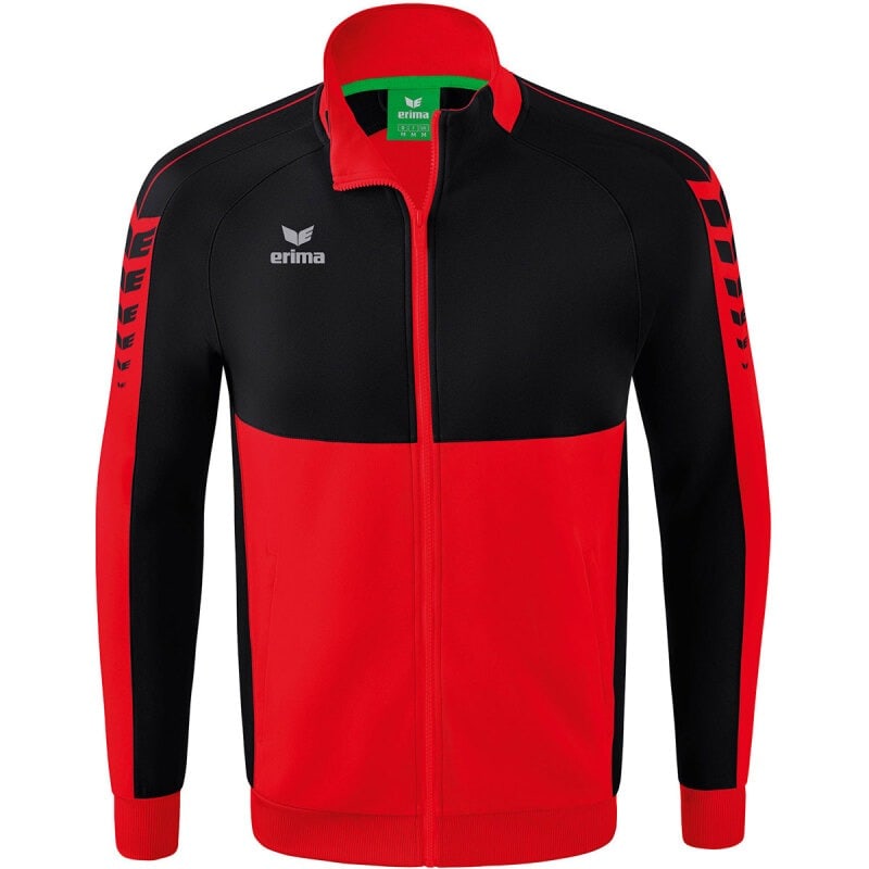 Erima Trainingsjacke Six Wings rot-schwarz