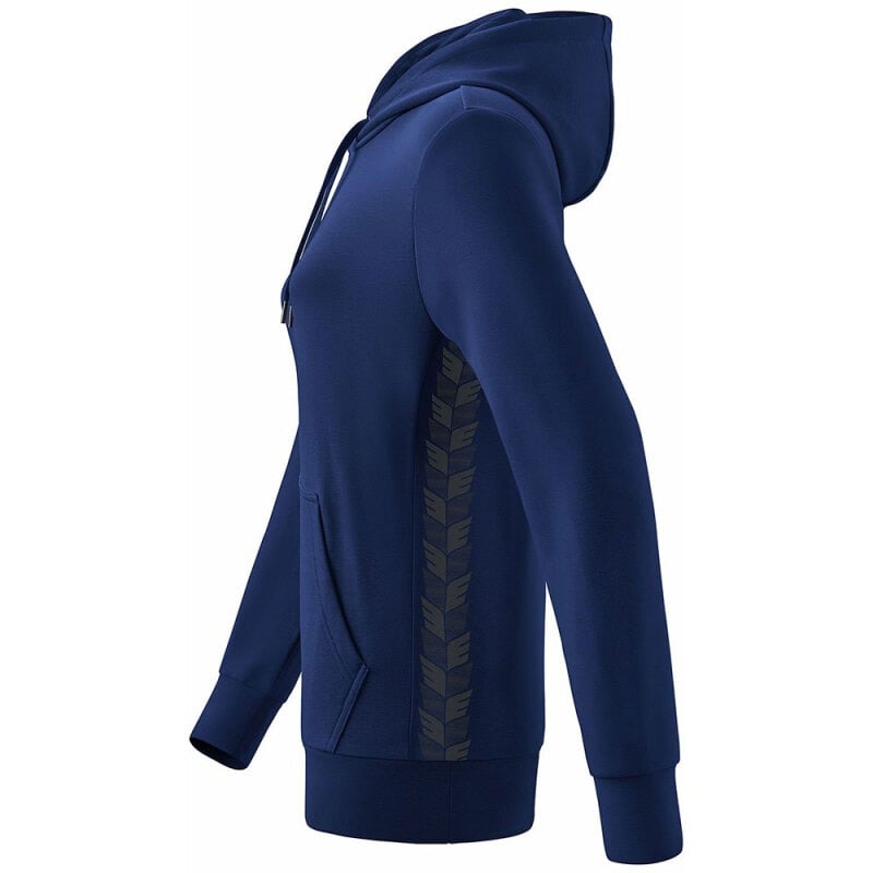 Erima Damen Kapuzensweat Essential Team blau-grau