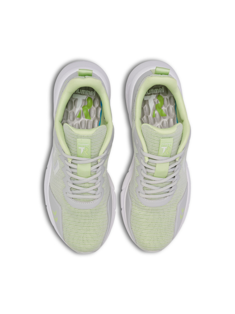 Hummel Reach TR HIIT 2.0 Hallenschuh lunar rock/lettuce green