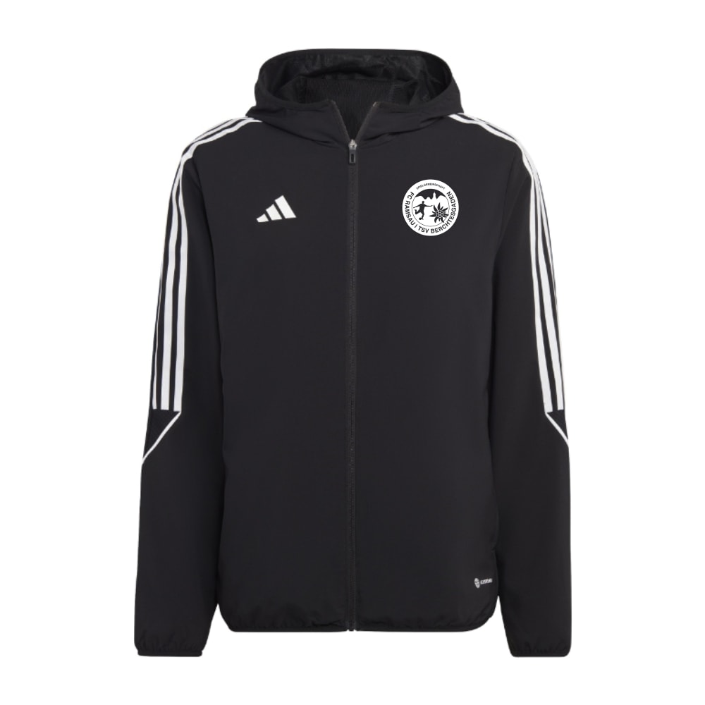 FC Ramsau/TSV Berchtesgaden Adidas Windbreaker Tiro 24 schwarz-weiﬂ